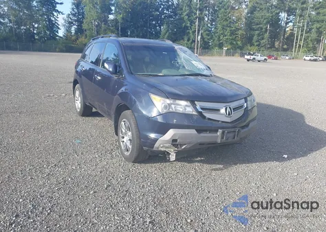 2009 Acura Mdx Technology Package from USA, damaged, VIN 2HNYD28679H508738